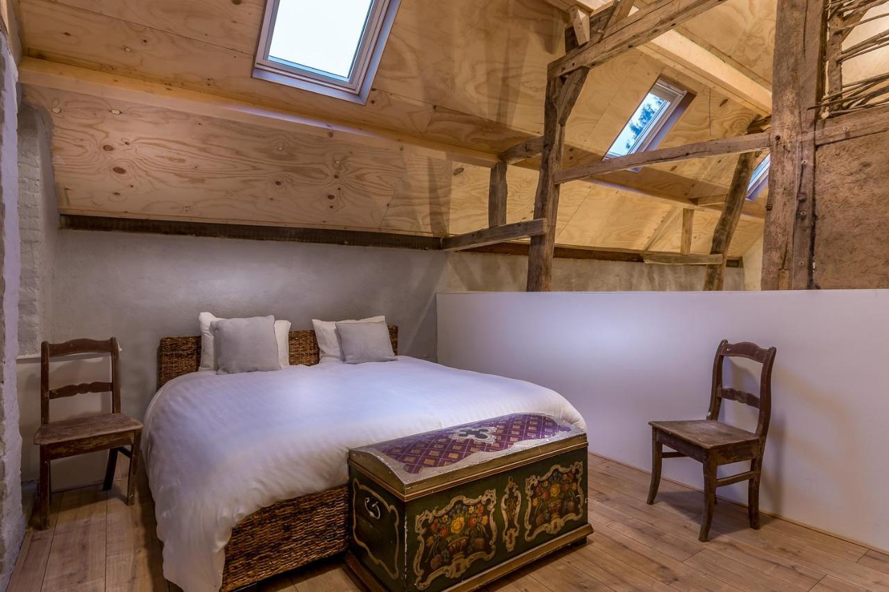 Aan De Holle Weg. Zeer Landelijk Gelegen Verbouwde Stal Tot Woning Nuth Bagian luar foto