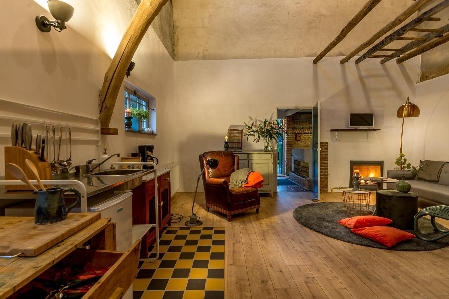 Aan De Holle Weg. Zeer Landelijk Gelegen Verbouwde Stal Tot Woning Nuth Bagian luar foto